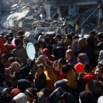 pengungsi palestina menghadapi krisis kemanusiaan gaza dan kekurangan air bersih