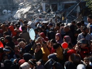 pengungsi palestina menghadapi krisis kemanusiaan gaza dan kekurangan air bersih