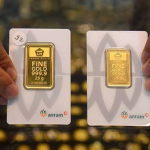 harga emas batangan Antam hari in