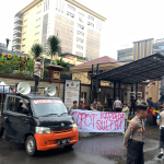 demo mahasiswa Sultra Mabes Polri