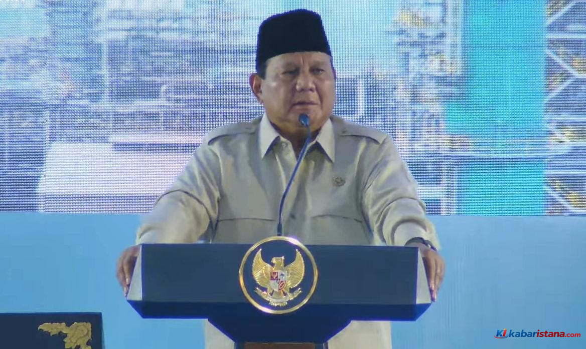 Prabowo peringatkan pimpinan BUMN saat meresmikan RDMP Balikpapan