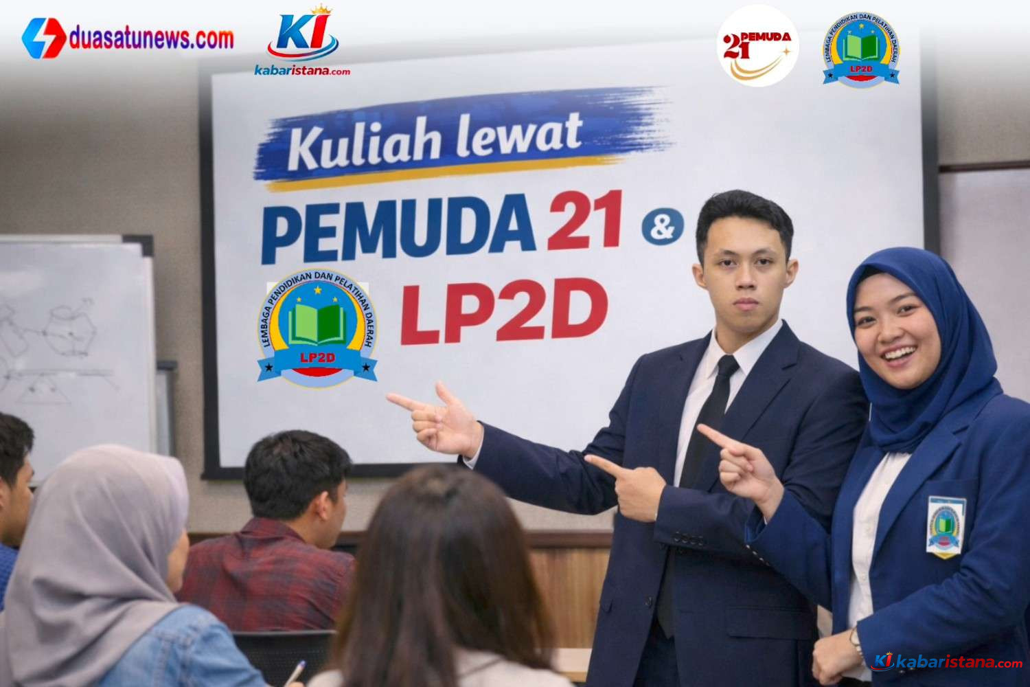 Beasiswa LP2D Pemuda 21 untuk kuliah S1 S2 dan S3