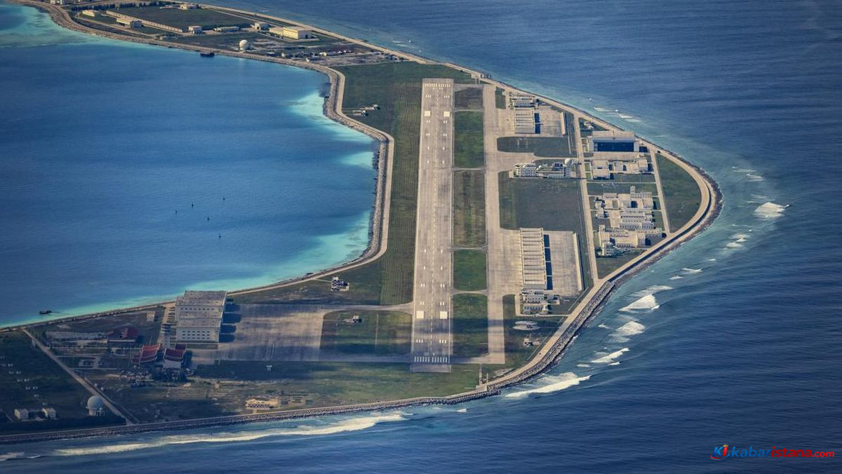 Pulau Buatan China Usai 12 Tahun Reklamasi Pasir