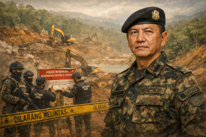 Ilustrasi Penyegelan lokasi tambang nikel ilegal Malut oleh pemerintah