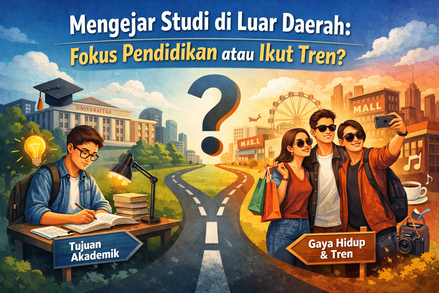 Pendidikan di Luar Daerah: Fokus atau Ikut Tren