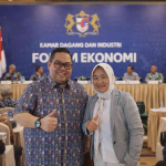 Anton Timbang Kadin Sultra saat memimpin kegiatan organisasi