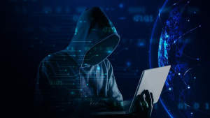 Ilustrasi peretas dunia maya terkait Serangan Siber Singapura terhadap operator telekomunikasi