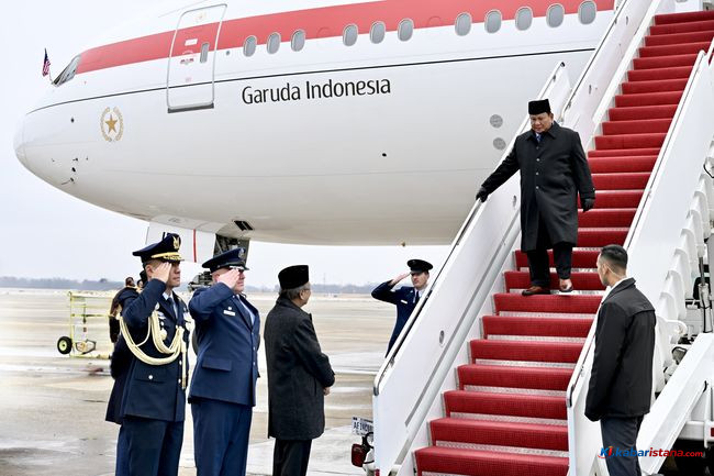 Kedatangan Prabowo Trump di Amerika Serikat Selasa 17 Februari 2026