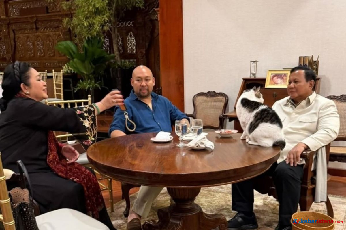momen hangat prabowo keluarga saat makan bersama di penghujung ramadan