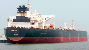 kapal tanker Shenlong Mumbai berbendera Liberia