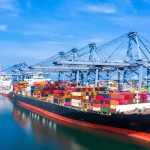 integrasi perdagangan Asia di pelabuhan kontainer internasional