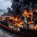serangan drone tanker Kuwait di Pelabuhan Dubai