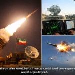 serangan rudal Kuwait yang dicegat sistem pertahanan udara militer