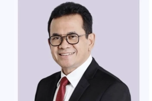 Menteri Perdagangan Budi Santoso menyampaikan optimisme ekspor Indonesia tetap tumbuh di tengah geopolitik global di Kantor Kemendag Jakarta