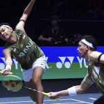 Indonesia Kejuaraan Asia 2026 ganda putra bertanding di lapangan bulu tangkis