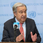 Antonio Guterres menyampaikan konflik Timur Tengah tak terkendali di PBB