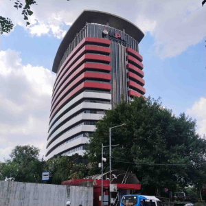 Gedung KPK saat pengusutan kasus pemerasan jabatan perangkat desa di Pati