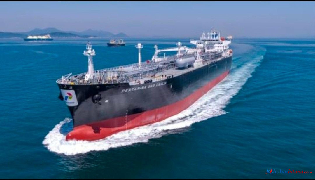 Kapal tanker Pertamina Pride melintas setelah Selat Hormuz dibuka
