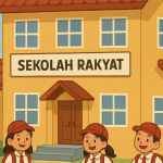 Kegiatan siswa Sekolah Rakyat di ruang kelas sederhana