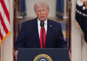 Trump minyak Iran saat pidato di Gedung Putih tentang kemandirian energi AS