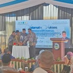 Gedung Ushuluddin UIN Jakarta saat peletakan batu pertama oleh Menteri Agama