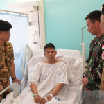 TNI jamin keselamatan UNIFIL saat Mayjen Iwan Bambang Setiawan menjenguk prajurit di RS St George Beirut