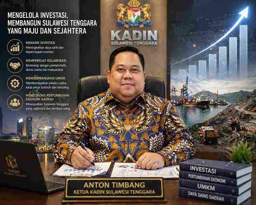 Anton Timbang mendorong investasi Sulawesi Tenggara di Kendari