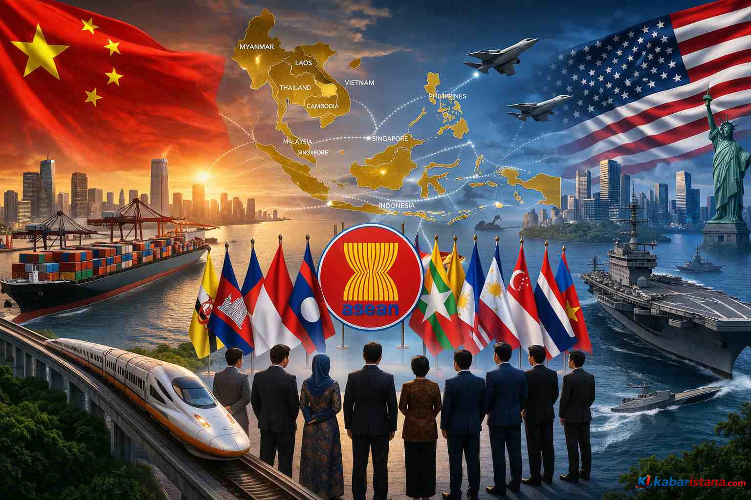 ASEAN pilih China dalam persaingan geopolitik dengan Amerika Serikat 2026