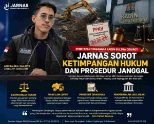 penetapan tersangka Kadin Sultra disorot Jarnas oleh Arin Fahrul Sanjaya