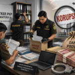 geledah satker pkp oleh kejati sumut dalam kasus korupsi rusun
