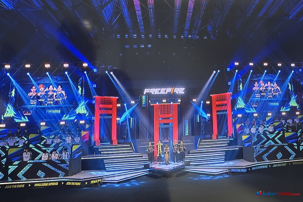 FFNS Palembang 2026 pembukaan grand final Free Fire di panggung utama