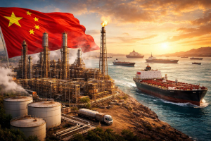 ketahanan energi China melalui kilang minyak dan distribusi tanker di tengah konflik global
