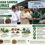 Pengolahan Sampah Banyumas Jadi Sorotan, Prabowo Tinjau Inovasi Limbah Bernilai Ekonomi