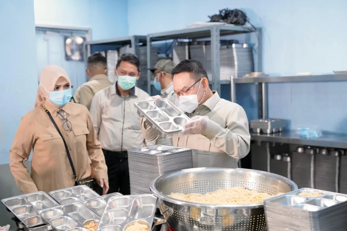dapur SPPG tidak layak saat sidak KSP di Jakarta Barat