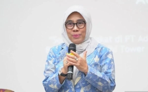 Praktisi hukum korporasi Dhifla Wiyani saat menjadi pembicara seminar hukum di Jakarta.