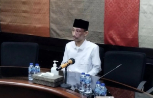 Gerindra DPRD Jember Ahmad Syahri menghadiri sidang majelis kehormatan di Kantor DPP Partai Gerindra Jakarta