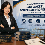 Megawati Prabowo Peradi resmi jadi Wakil Ketua Umum DPN Peradi Profesional periode 2026-2031