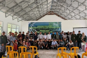 rehabilitasi hutan Bengkulu seluas 180 hektare di Kabupaten Lebong