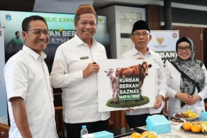 Bantuan kurban berbasis DTSEN oleh BAZNAS DKI Jakarta