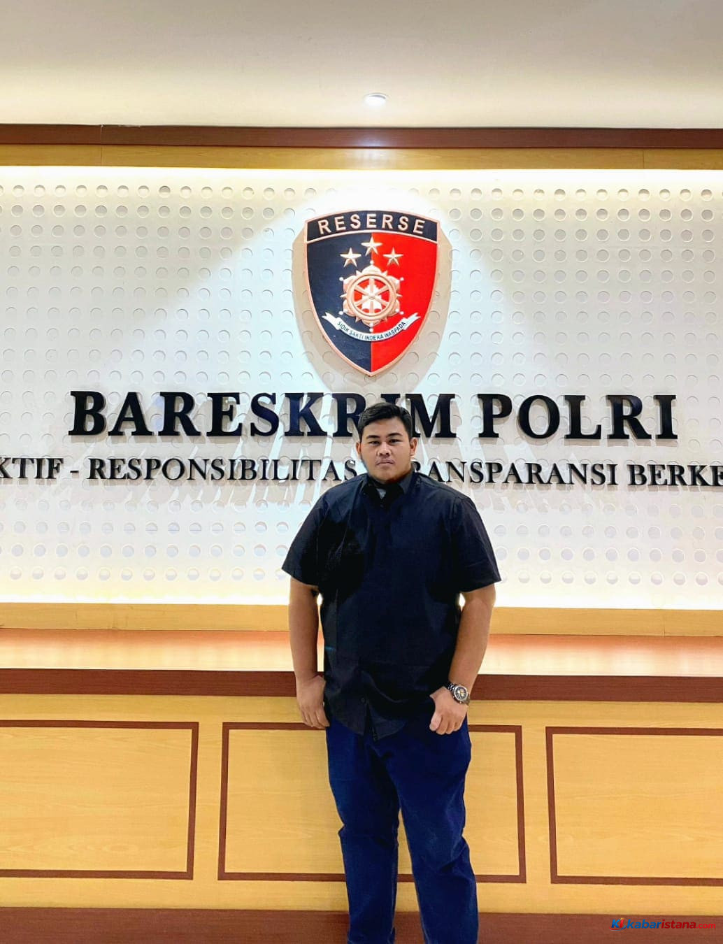 Mahasiswa dan Pemuda konawe utara Kepung Mabes Polri, Tuntut pencopotan Kapolres Konawe Utara