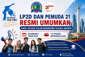 hasil seleksi mahasiswa Jakarta Gelombang I 2026