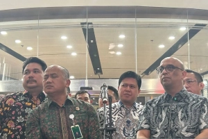Sony Sonjaya Justice Collaborator saat menjalani proses hukum di Kejaksaan Agung.