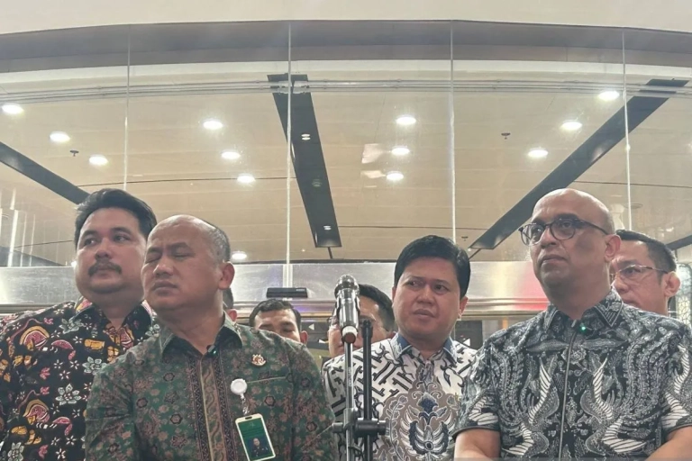 Sony Sonjaya Justice Collaborator saat menjalani proses hukum di Kejaksaan Agung.