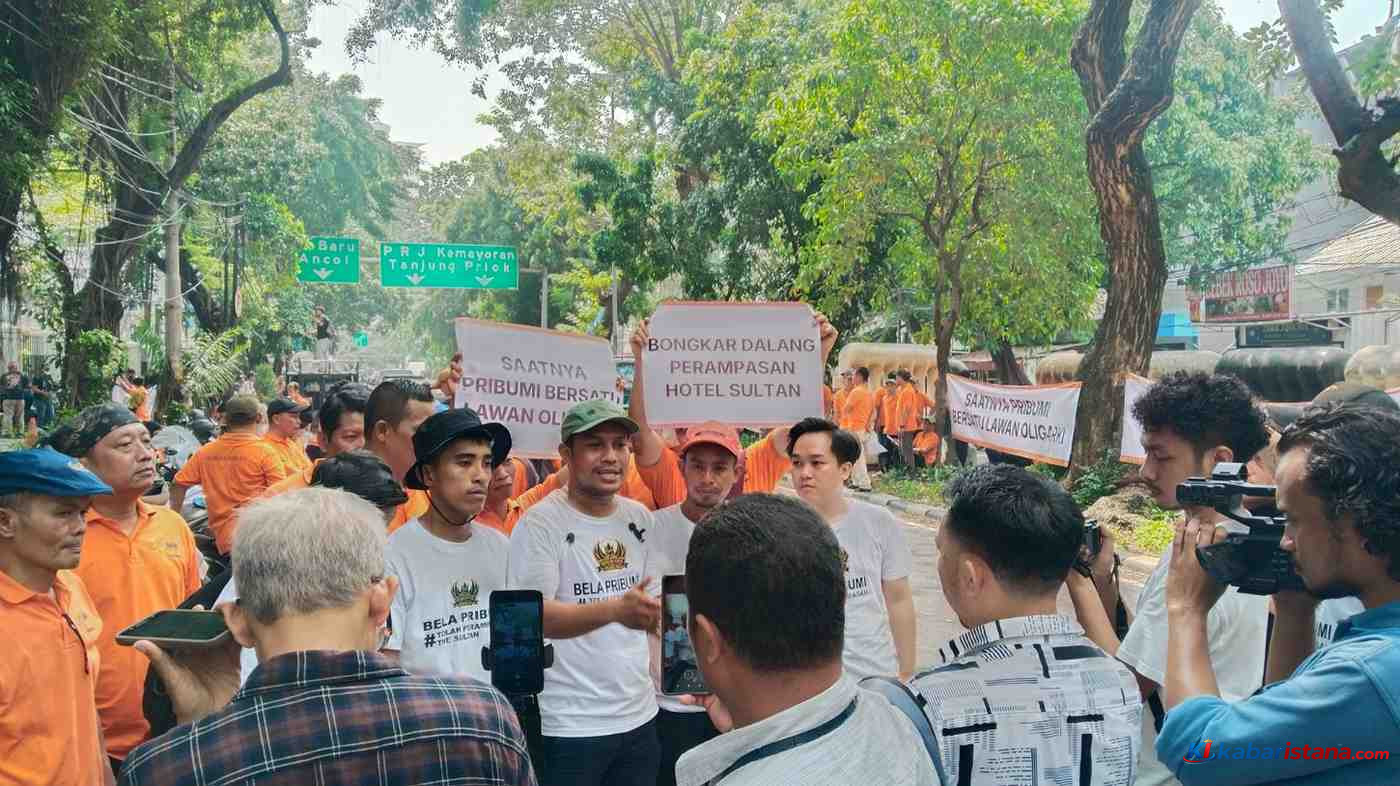 Koalisi Sipil Pembela Pengusaha Pribumi Tolak Rencana Eksekusi Hotel Sultan
