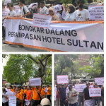 Koalisi Sipil Pembela Pengusaha Pribumi Desak Pembatalan Eksekusi Hotel Sultan
