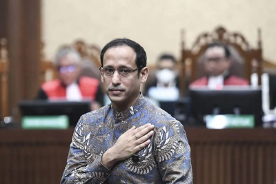 Nadiem Makarim divonis 10 tahun penjara terbukti korupsi di kasus “Chromebook”
