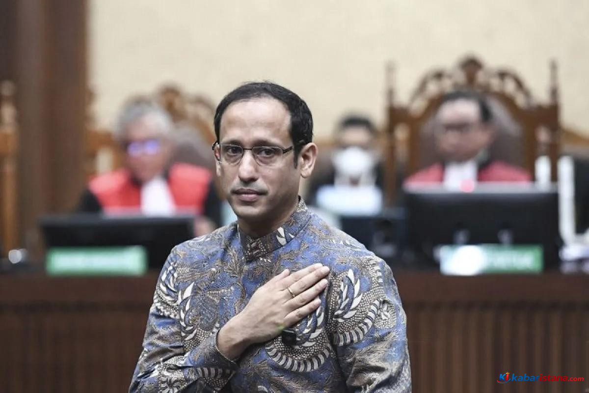 Nadiem Makarim divonis 10 tahun penjara terbukti korupsi di kasus “Chromebook”