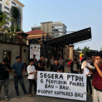 AMH Sultra-Jakarta Geruduk Mabes Polri, Desak PTDH 6 Penyidik dan Copot Kapolres Baubau