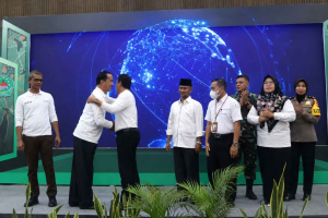 Peluncuran program Universal Health Coverage UHC Kabupaten Pamekasan yang didanai melalui DBHCHT Pamekasan 2026 untuk meningkatkan layanan kesehatan masyarakat.