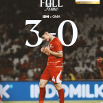 Timnas Indonesia vs Oman berakhir 3-0 di FIFA Matchday 2026